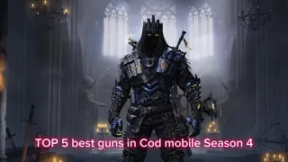 True Top 5 best Guns in Cod mobile Season 4#codm