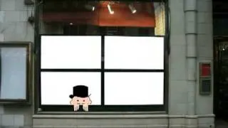 Monopoly advert, stop frame animation