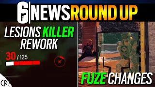 Lesions Killer Rework, Playlist Changes, Fuze Changes & Elite - 6News - Rainbow Six Siege