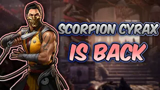 Dominating Kombat League Playing as Scorpion with BUFFED CYRAX