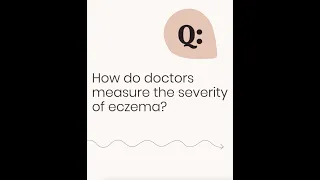 How do doctors measure the severity of eczema?