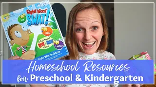 Homeschool fun for kindergarten | homeschool resources for kindergarten | educational games