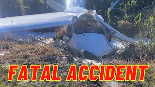 Fatal Plane Crash At Newport News International Airport After Student Pilot Takes off | N97883 Crash