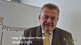 Mag. Aleksander Mervar, direktor podjetja ELES, zakaj so inovacije ključne za zeleni prehod