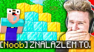 BOGATY NOOB TROLL na WIDZU 🤑 | Minecraft Extreme