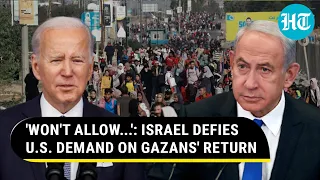 Israel Sets Condition, 'Opposes' U.S. Push To Allow Return Of Gazans; 'Permit Only If...'