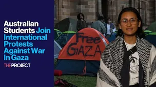 Australian Students Join International Protests Against War In Gaza