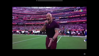 The rock song face off in the super bowl