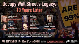 Occupy Wall Street's Legacy 10 Years Later