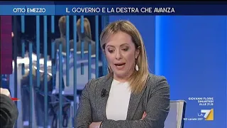 Limite al contante, Lilli Gruber a Giorgia Meloni: "Questo glielo faccio spiegare da Marco ...