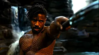 this 4k edit of killmonger #marvel (ultra hd )