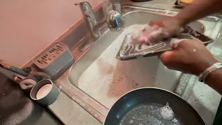 ASMR Water Sounds: Calming Dish Washing for Stress Relief (Asmr hand washing dishes)