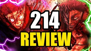 DEMON GOD VS THE FALLEN ONE | Jujutsu Kaisen Chapter 214 Review (Yuji Fights Sukuna)