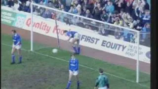 Gary Lineker scores for Tottenham vs Millwall on  26/12/89