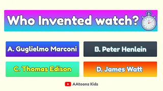 Trivia for kids | General Knowledge Questions for kids | 25 GK Questions | Quiz Time | @AAtoonsKids