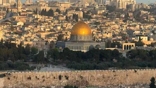 Jerusalem's Mount of Olives at sunrise | AFP