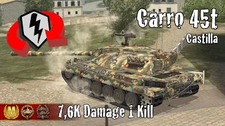 Carro da Combattimento 45t  |  7,6K Damage 1 Kill  |  WoT Blitz Replays