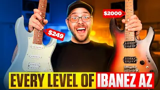 Every Level Of Ibanez AZ