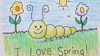 Pre-k Art Lesson 2: How to Draw a Caterpillar