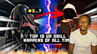 UK DRILL: TOP 10 UK DRILL RAPPERS OF ALL TIME FT(SUSPECT,OFB SJ,DIGGA D) AMERICAN REACTS TO UK DRILL