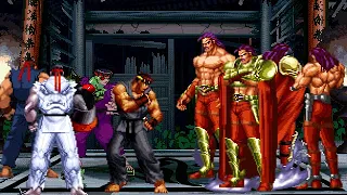 [KOF Mugen] Memorial | Ryu vs Krauser [ 4vs4 ]