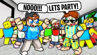 We THREW a PARTY To Become POPULAR.. (Brookhaven RP)