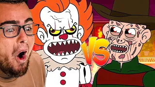 PENNYWISE vs FREDDY KRUEGER the ANIMATION!