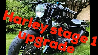 Harley Davidson 48  stage 1 upgrade