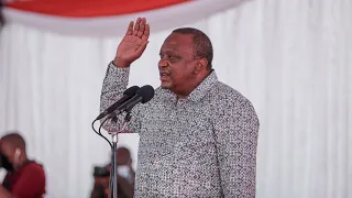 PRESIDENT UHURU'S SPEECH TODAY AT SAGANA 3 MEETING!!🔥🔥🔥