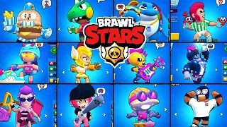 TÜM KOSTÜMLERİ ALDIM BEDAVA 😱 / Brawl Stars