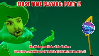 🎤🤖 Mic Mishap and Robo-Ship Sinking: Adventures and Mishaps in Today's Bikini Bottom Broadcast