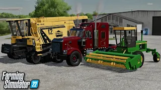 New Mods! JD Mower, Roadrunner+, Twin Screw XBR2! | Farming Simulator 22