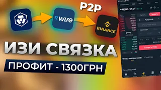 СВЯЗКА P2P: ПРИВАТ 24 - WISE - CRYPTO.COM - BINANCE | ПЛАТЕЖКИ |АРБИТРАЖ ВАЛЮТ | СХЕМЫ P2P