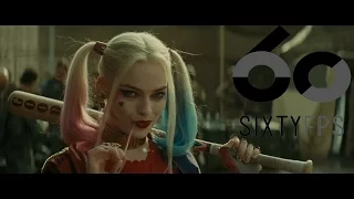 [60FPS] SUICIDE SQUAD Final Comic Con Trailer 60FPS HFR HD