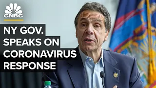 New York Gov. Andrew Cuomo holds a briefing on the coronavirus outbreak - 5/20/2020