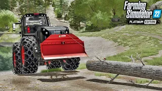 I Found New Ways To Be Bad At Logging! | Silverrun Forest | Farming Simulator 22