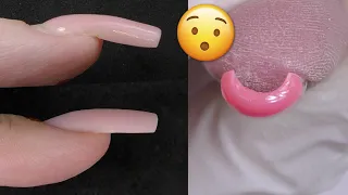 Fixing Curved Nail | Gel Nails Fill