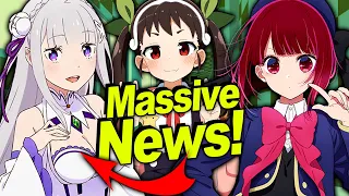 Re:Zero 3rd Season, Oshinoko 2, and Monogatari Off Season Dated and More Anime Japan 2024 News!