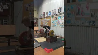 Есть новый рекорд 100 кг. Рывок с плинтов.💪🏋️