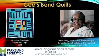 Quilter’s of Gee's Bend, Alabama