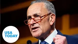 Chuck Schumer holds conference after Senate impeachment proceedings | USA TODAY