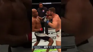 Michael Bisping Lands Big Shot vs Anderson Silva Fight #shorts