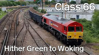 Freight Driver's Eye View: Hither Green to Woking