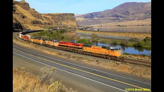 Columbia River Gorge Part 2 of 5:  Moody, Oregon Trunk Jct, Lyle WA  Oct 15,  2015