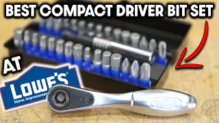 Best New Compact Driver Bit Set At Lowe's Home Improvement (WiHave To Show You)