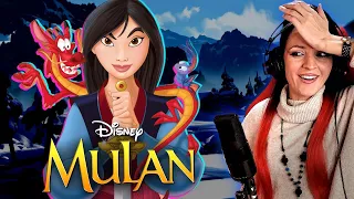 *Mulan* inspired me to create art work || FIRST TIME WATCHING REACTION