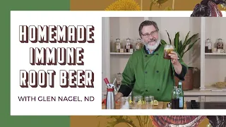 Homemade Immune Root Beer