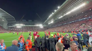 Liverpool vs Ajax | Matip goal & Liverpool Liverpool Liverpool chant