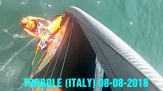 Windsurfing in Torbole (Italy)