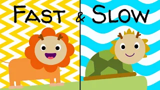 Body Parts Dance | Fast and Slow | Wormhole English - Songs for Kids